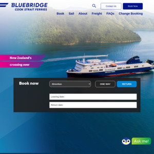 Bluebridge The Cook Strait Ferry