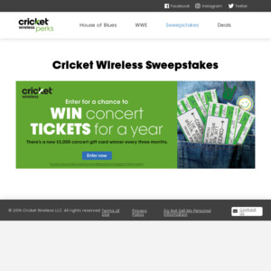 cricketsweepstakes.com