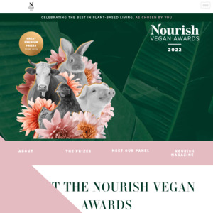 nourishveganawards.com