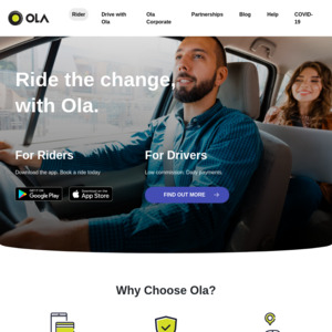 Ola referral code for new sales user 2019