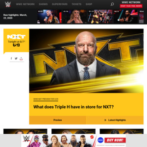 Wwe network best sale free 1 month