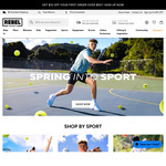 Rebel Sport Up to 40% off clearance sale