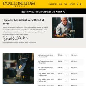 Columbus Coffee Online