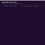 Leather Flatties