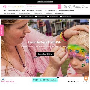 facepaintshopaustralia.com