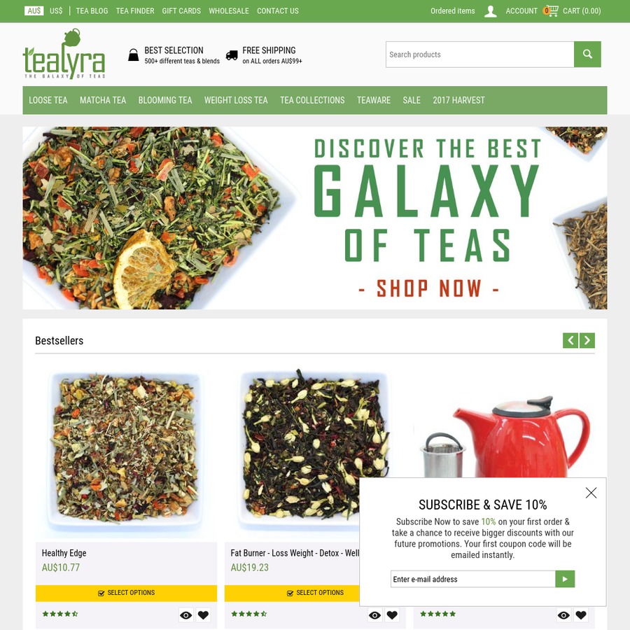 15 Off All Teas and Tea Accessories Tealyra ChoiceCheapies