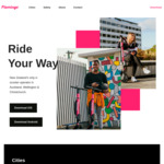 15 Minutes Free on Flamingo Scooters (New Users)