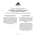 adidas 30% off Sitewide