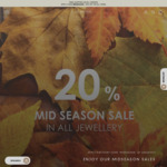 20% Sitewide Sale on Women's Silver Jewellery Collection, Free NZ Shipping on All Orders @ Là Mood