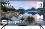 Veon 75 Inch 4k Google TV $1139.05 + $72 Shipping ($63 with MarketClub+) @ The Warehouse, The Market