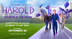 Win 1 of 10 Double Passes to Harold and the Purple Crayon, Stickers, Glider, Stationary from Grownups