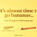 [AKL, WLG, CHCH, DUN] Whittakers Banana Flavour chocolate $0 Delivered (10am, 12pm, 2pm) @ Delivereasy App
