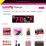 All Lipstick, Lip Gloss & Lip Balm on Sale - Starting from $3.99 @ Love My Makeup