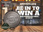 Win a Meater Thermometer + Ironclad Cast Iron Pan from Armadillos Restaurants