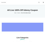 100% off - Free Udemy Courses @ Course Folder