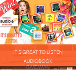 Win a 12 Months Audible Membership + a $300 Amazon Gift Card from Book Throne