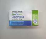 Noumed Loratadine (10mg) Allergy 100 Tablets $4.99 (Was $9.99) + $4.90 Shipping @ Generics