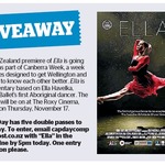 Win 1 of 5 Double Passes to Ella from The Dominion Post