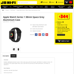 jb hi fi apple watch series 3 38mm