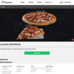 Loaded Pepperoni Pizza $4.95 @ Domino's