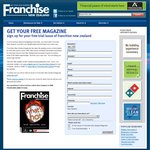 Free Issue of Franchise NZ Magazine Delivered
