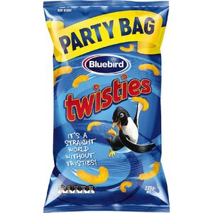 Bluebird Twisties 235g Party Bag $1.47 (Normally $3.00) @ The Warehouse