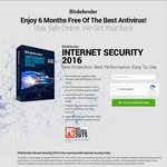 FREE: Bitdefender Internet Security 2016 (6 Month License)