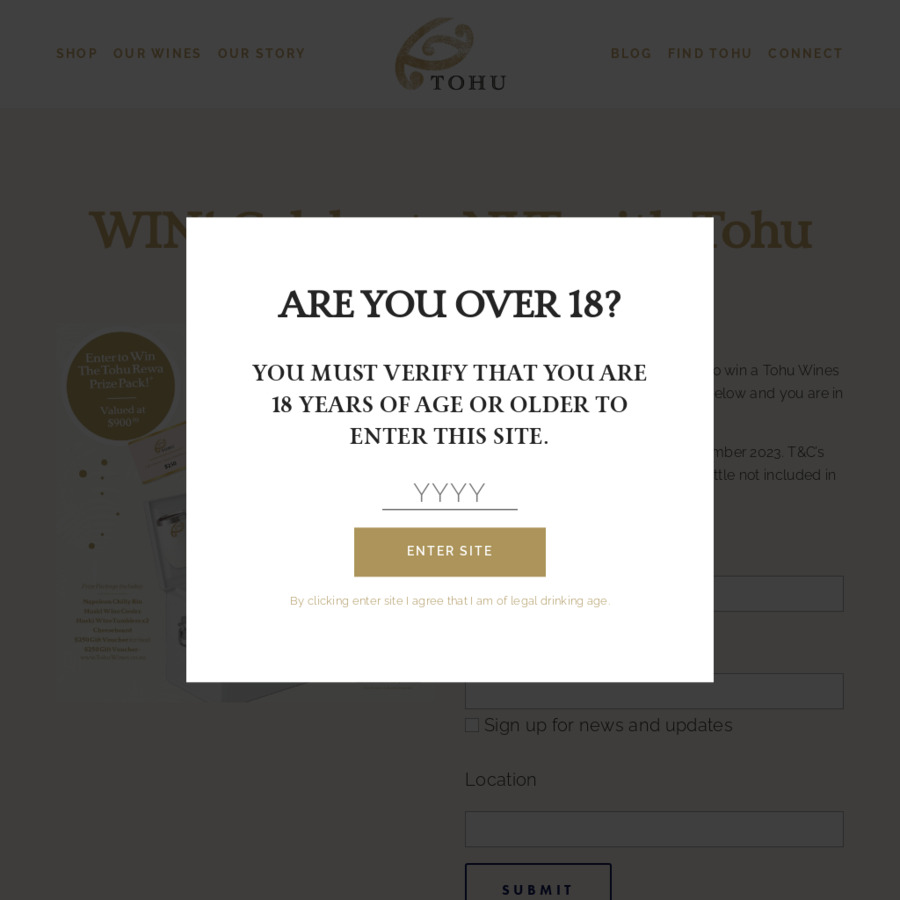 Win a Napoleon Chilly Bin, Huski Wine Cooler, 250 Tohu Wines Gift