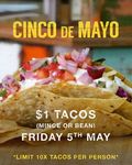 $1 Taco from Mexicali. 5th of May