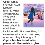 Win 1 of 2 Double Passes to Wellington Ice Rink from The Dominion Post