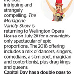 Win a Double Pass to The Menagerie Variety Show from The Dominion Post (Wellington)