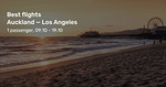 Auckland to Los Angeles from $626 Return on Hawaiian Airlines (Oct-Nov) @ Beat That Flight