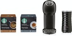 Dolce Gusto Genio S Plus Espresso Machine (Starbucks Bundle), $99 @ Harvey Norman  ($89.10 via Briscoes pricematch)