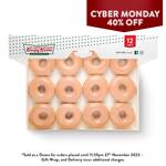 [Auckland] 12 Original Glazed Doughnuts $15 @ Krispy Kreme (Online Only)