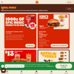 Free Cheeseburger with $1 Spend @ Burger King App
