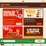 BK Chicken for $5 on Monday @ Burger King Website or App (Royal Perks Members)