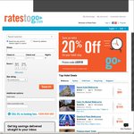 RatesToGo.com - 20% off