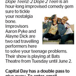 Win a Double Pass to 2 Dope Teenz from The Dominion Post (Wellington)