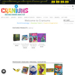 25% off Sitewide @ Craniums Toys
