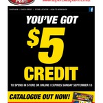 Super Cheapauto - Club Plus Members - $5 Credit to Spend Online or Instore