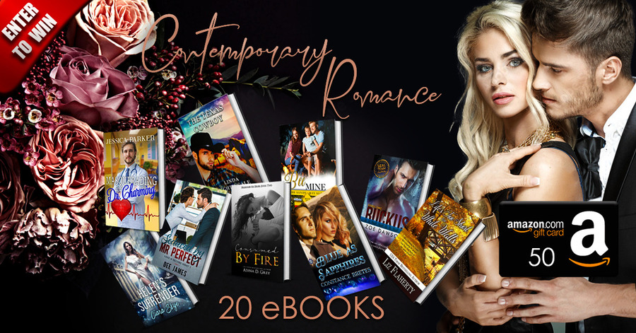 Win 20 Contemporary Romance eBooks+ a $50 Amazon Gift Card ...