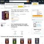 [eBook] $0 The Virgil Jones Mystery, Scavenger Girl, Empath & Narcissist, Air Fryer Cookbook, Little Panda & More at Amazon