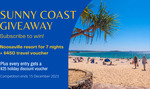 Win a 7-Night Noosaville Escape for 2 and $450 Travel Voucher from Australia & New Zealand Travel Company