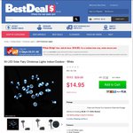 White LED Solar Christmas Fairy Lights $14.95 + Shipping @ BestDeals