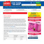 Free Shipping with $99 Spend @ Chemist Warehouse
