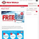 FREE 'Magic Snow' When You Spend $50 or More @ New World