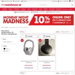 Bose QuietComfort 35 Wireless Headphones $431.1 with 10% off (8pm to Midnight Tonight Only) @ The Warehouse