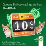 Save 10c/Litre on Fuel at BP (Min Spend $40) @ AA Smartfuel (Fri 2/6)