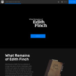 [PC] 'What Remains of Edith Finch'  (Normally 20 USD) @ Epic Games