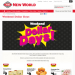 Weekend Dollar Days - 800g butter for $7 @ New World